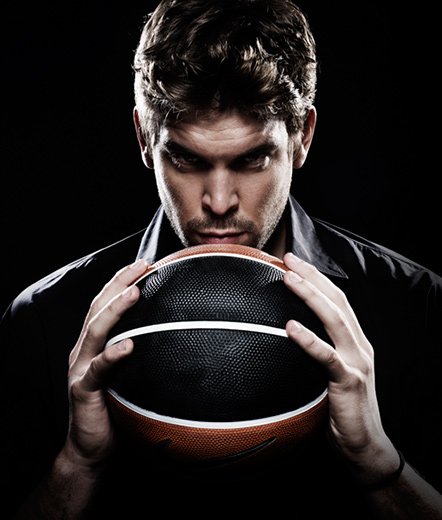 Photography by Jesus Cordero. Marc Gasol