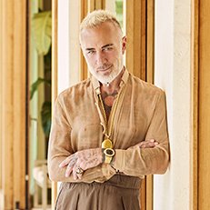 Photo by Jesus Cordero.With Gianluca Vacchi